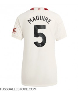 Günstige Manchester United Harry Maguire #5 3rd trikot Damen 2023-24 Kurzarm